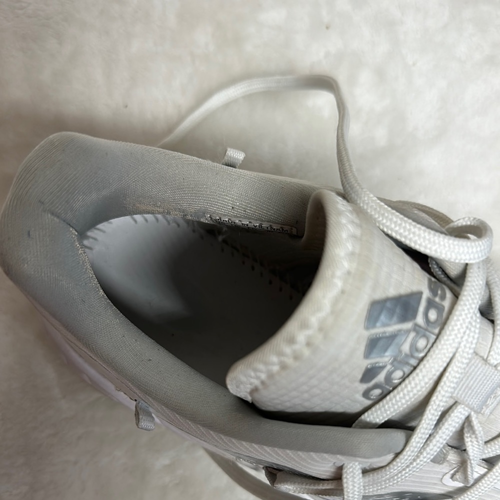 adidas Men's Athletic Shoes in Gray and White women’s9.0 Men 7.5 - Picture 12 of 15
